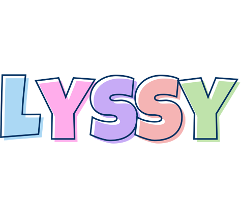 Lyssy pastel logo