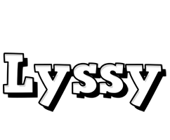 Lyssy snowing logo