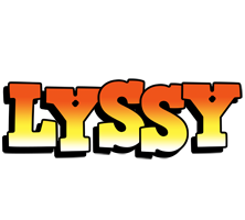 Lyssy sunset logo