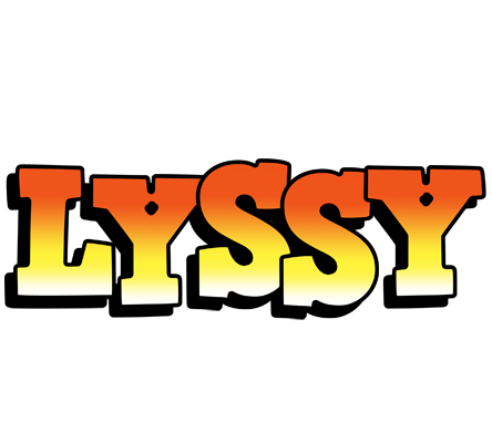 Lyssy sunset logo