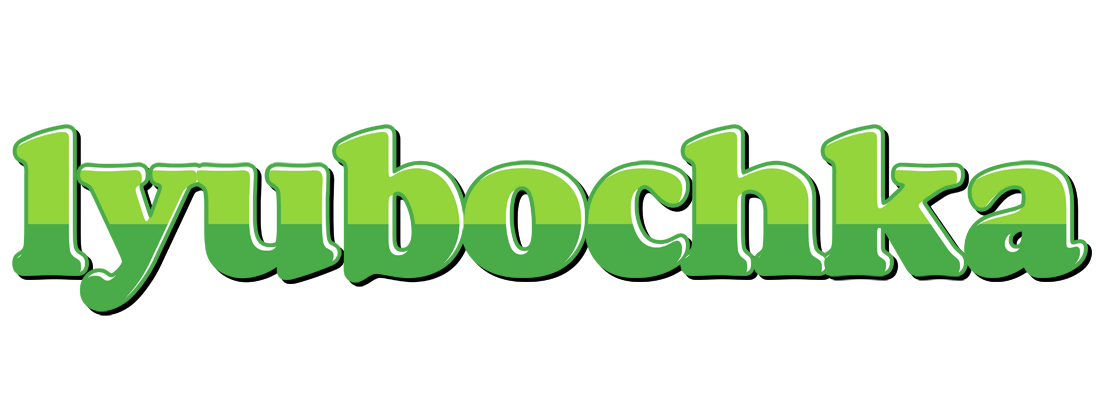 Lyubochka apple logo