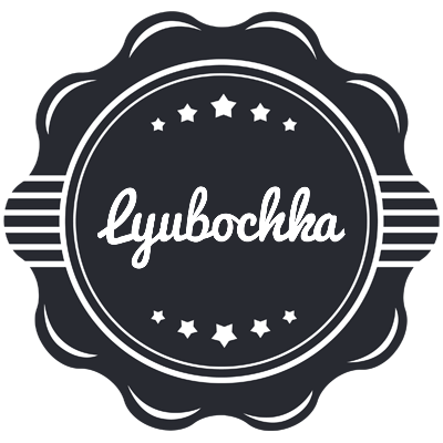 Lyubochka badge logo