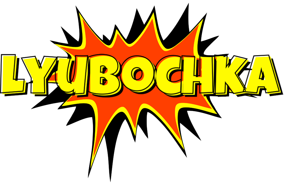 Lyubochka bazinga logo