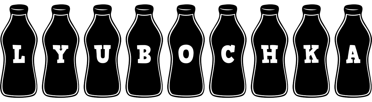 Lyubochka bottle logo
