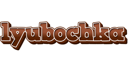 Lyubochka brownie logo