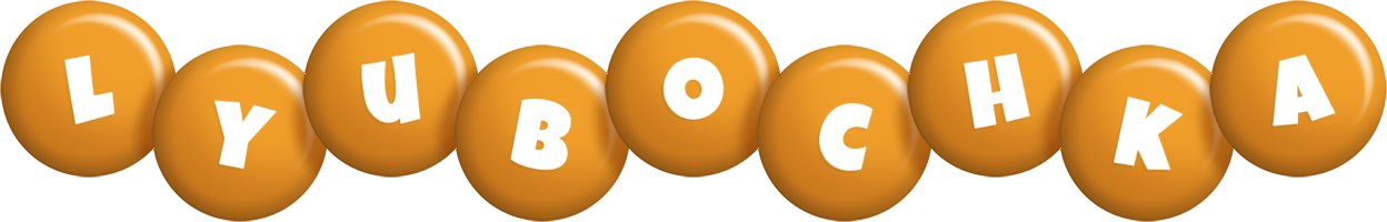 Lyubochka candy-orange logo