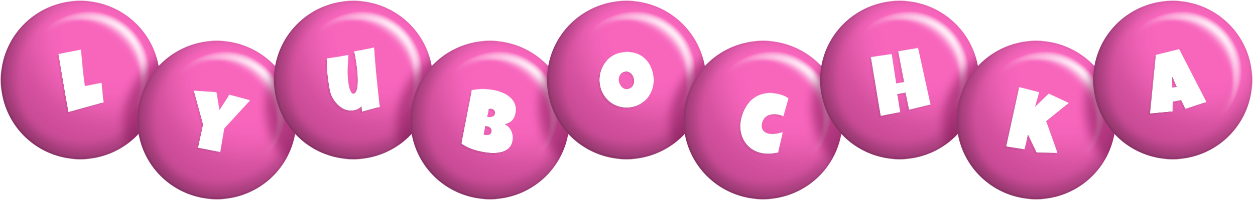 Lyubochka candy-pink logo