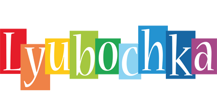 Lyubochka colors logo