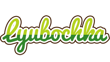 Lyubochka golfing logo