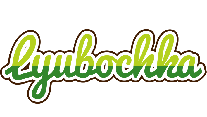 Lyubochka golfing logo