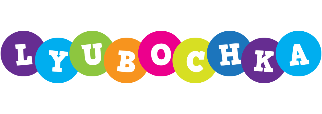 Lyubochka happy logo
