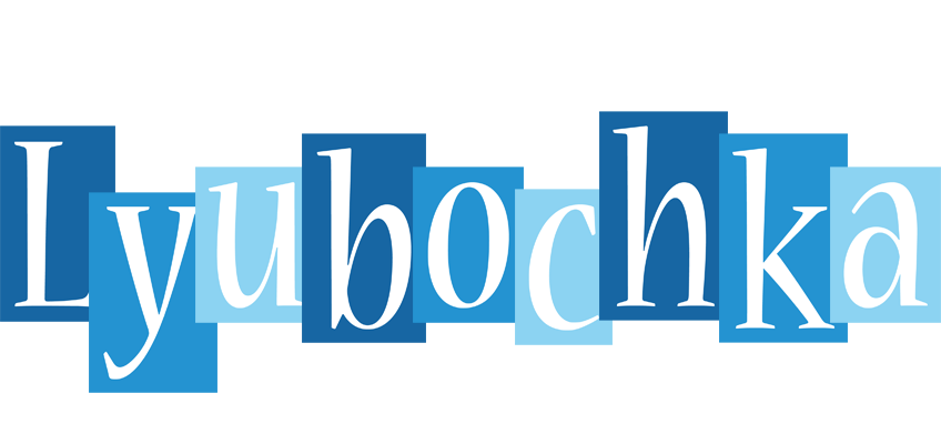 Lyubochka winter logo