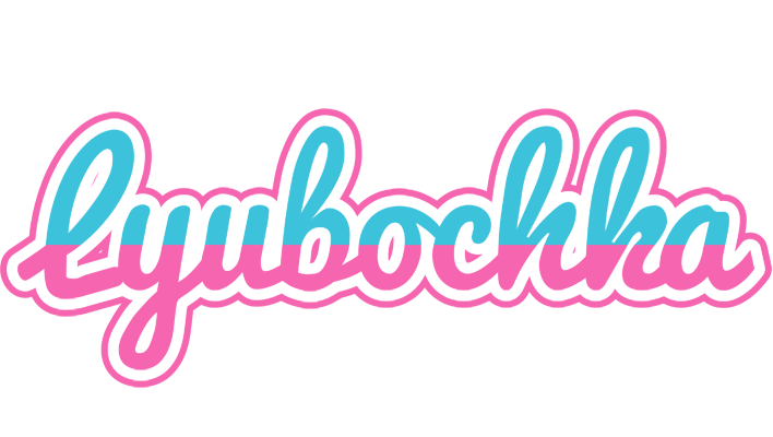 Lyubochka woman logo