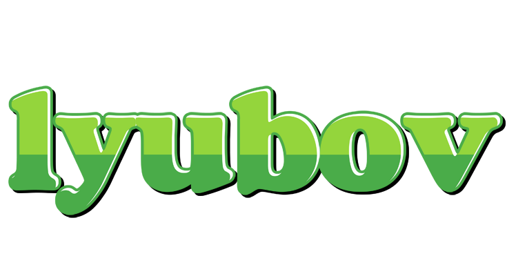 Lyubov apple logo