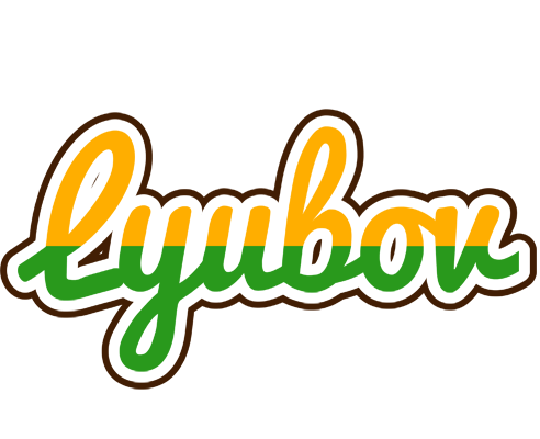 Lyubov banana logo