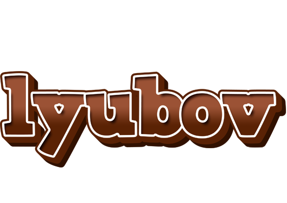 Lyubov brownie logo