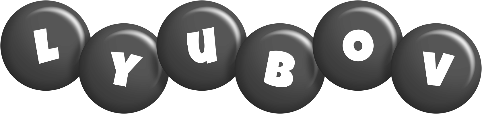 Lyubov candy-black logo