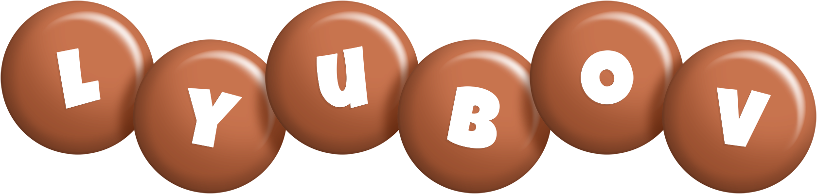 Lyubov candy-brown logo