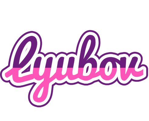 Lyubov cheerful logo