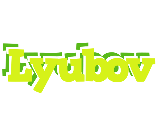 Lyubov citrus logo