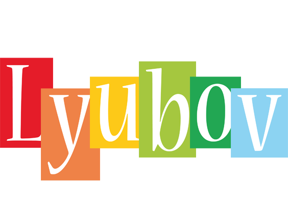 Lyubov colors logo