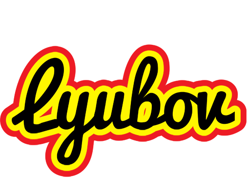 Lyubov flaming logo