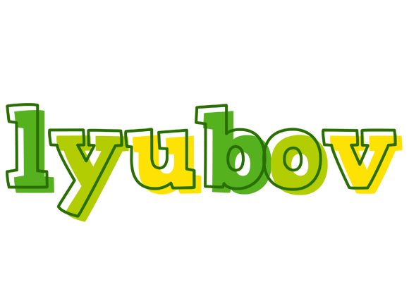 Lyubov juice logo