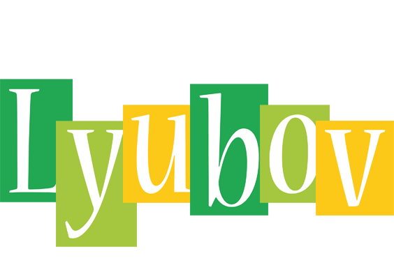 Lyubov lemonade logo
