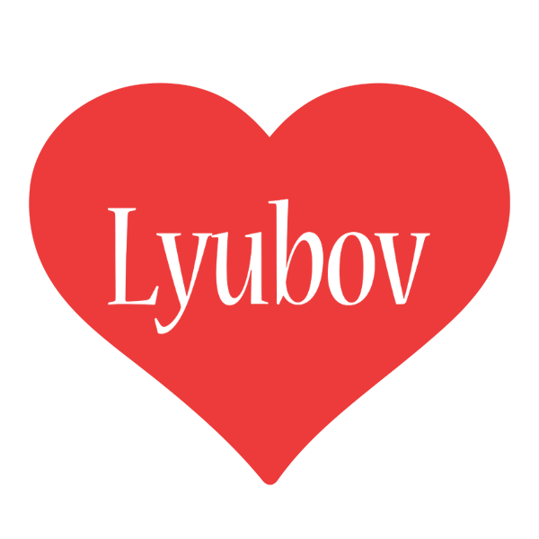 Lyubov love logo