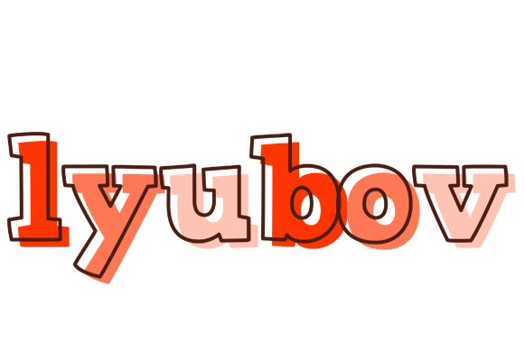 Lyubov paint logo