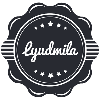 Lyudmila badge logo