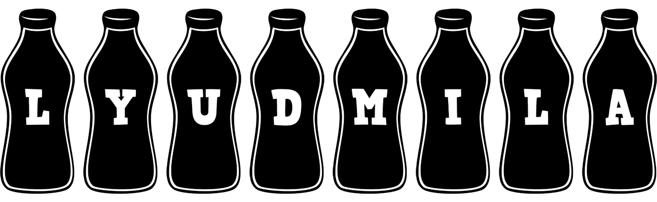 Lyudmila bottle logo