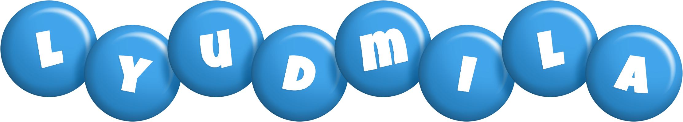 Lyudmila candy-blue logo