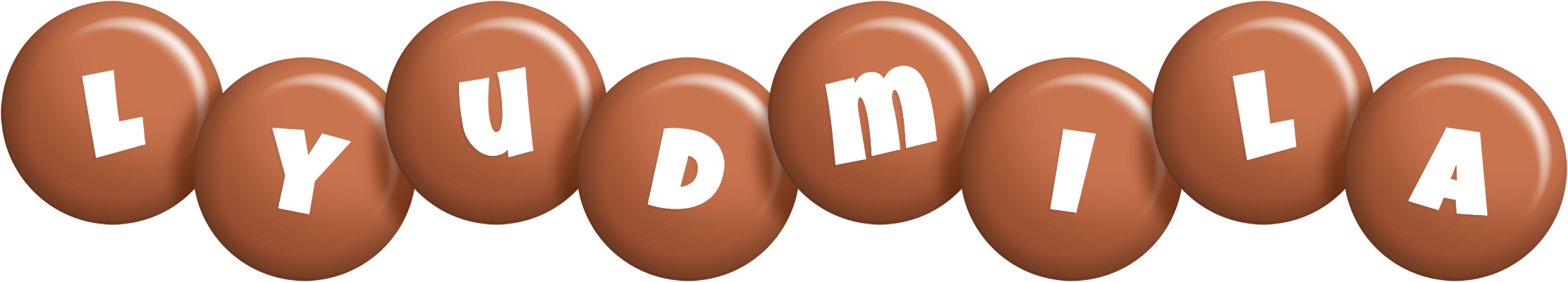 Lyudmila candy-brown logo