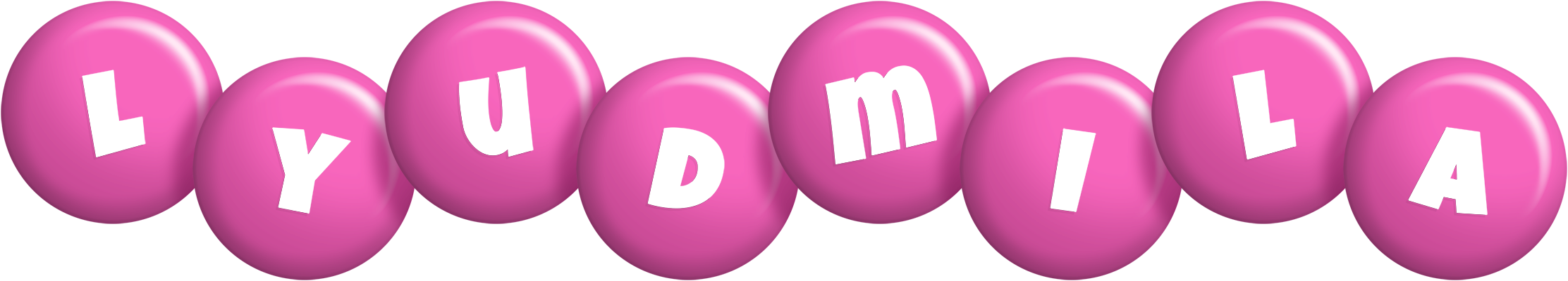 Lyudmila candy-pink logo