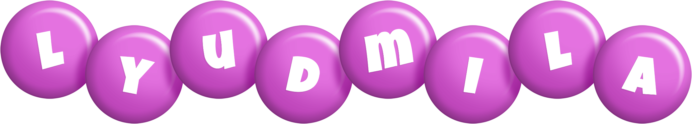 Lyudmila candy-purple logo
