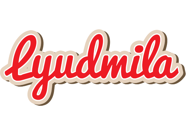 Lyudmila chocolate logo