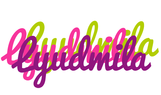Lyudmila flowers logo