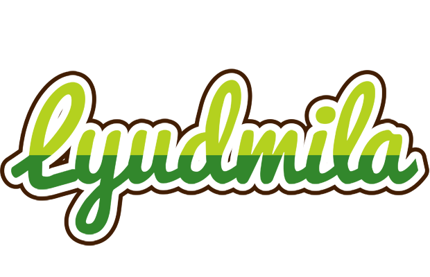 Lyudmila golfing logo