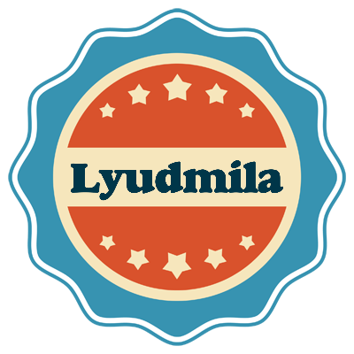 Lyudmila labels logo