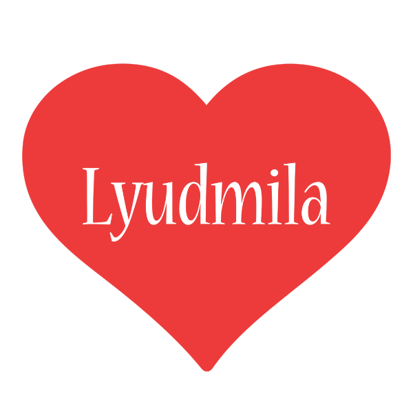 Lyudmila love logo