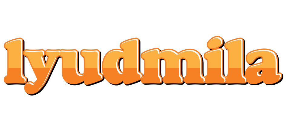 Lyudmila orange logo