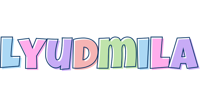 Lyudmila pastel logo