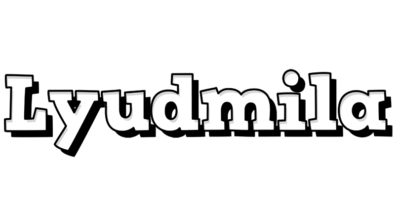 Lyudmila snowing logo