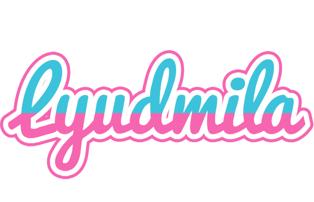 Lyudmila woman logo