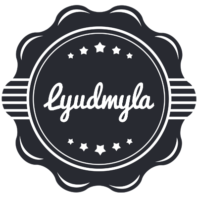 Lyudmyla badge logo