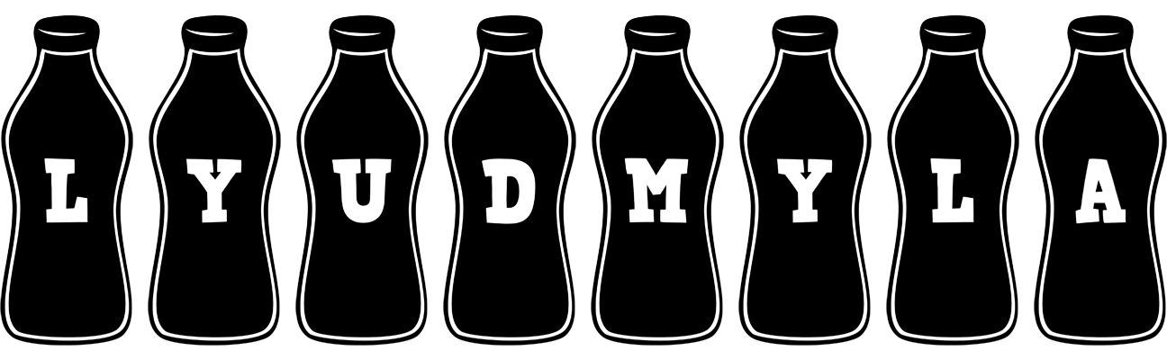 Lyudmyla bottle logo