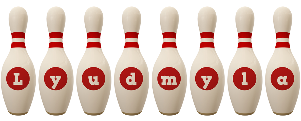 Lyudmyla bowling-pin logo
