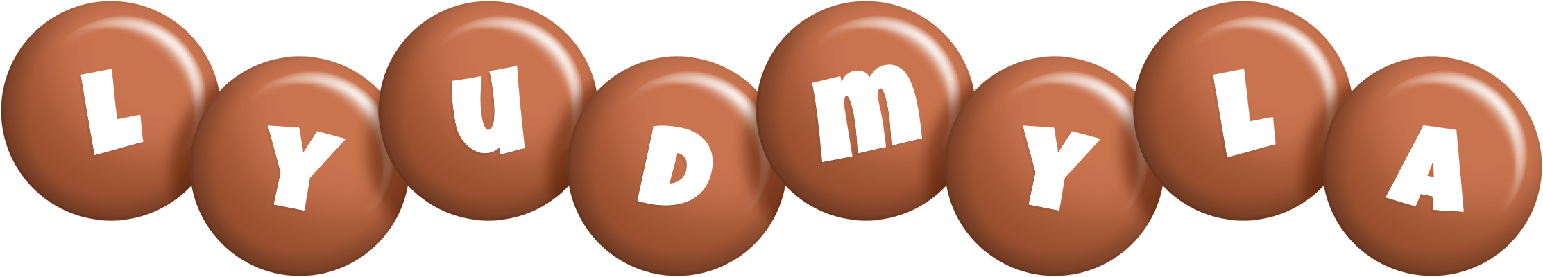 Lyudmyla candy-brown logo