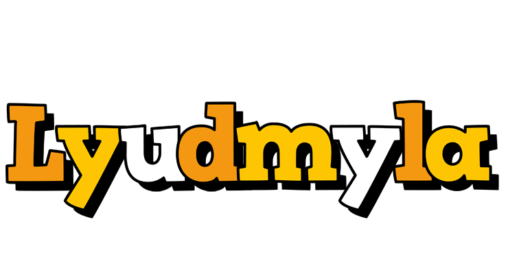 Lyudmyla cartoon logo